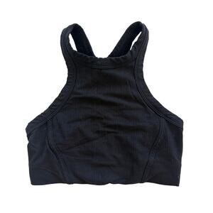 Lululemon High Neck Sports Bra Top Size 4